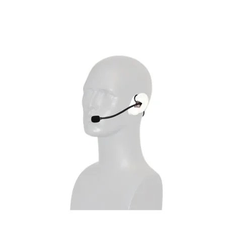 Icon Ultra-Lite Filtered Earpiece with Noise-Reduction Boom Mic Left Ear Made in USA