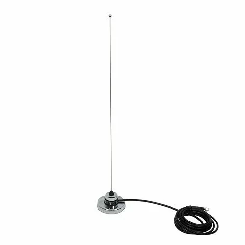 Two-Way Radio Pro 6in Antenna with Mag Mount 12ft Cable for Maxon TM-8000 Series Mobiles